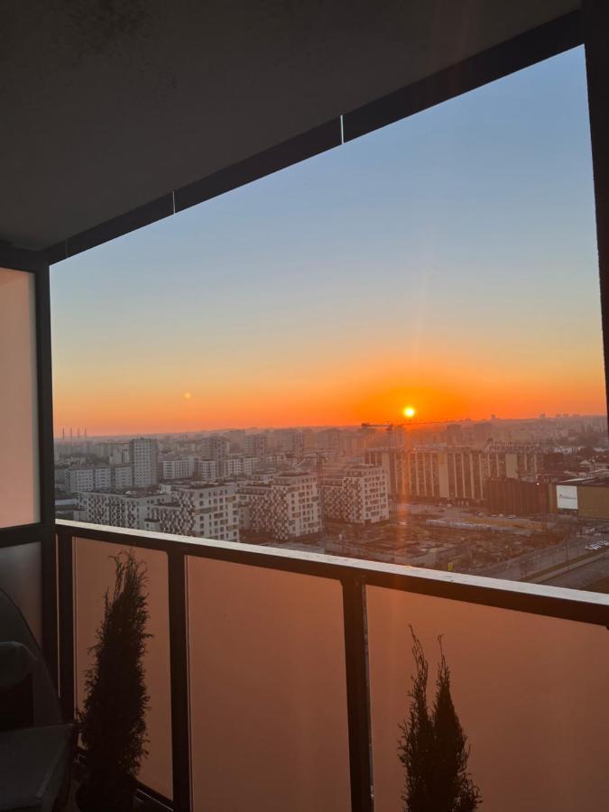 Apartament Skyscrapper Z Widokiem Na Panorame Warszawy Varsovia Exterior foto